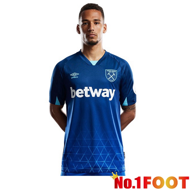 West Ham Soccer Jersey Third Blue 2023/2024