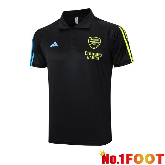 Arsenal Soccer Polo Black 2023/2024