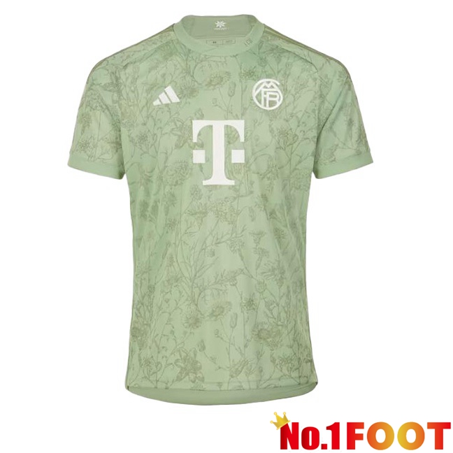 Bayern Munich Soccer Jersey Special Edition Green 2023/2024