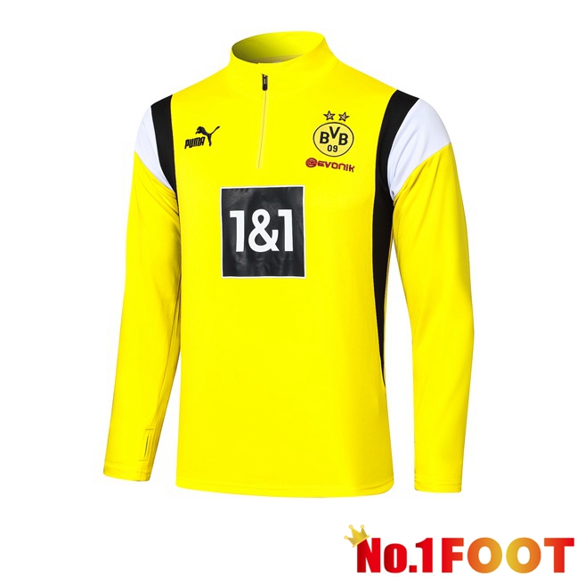 Dortmund BVB Training Sweatshirt Yellow 2023/2024