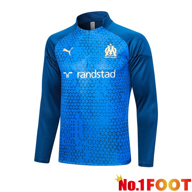 Marseille OM Training Sweatshirt Blue 2023/2024