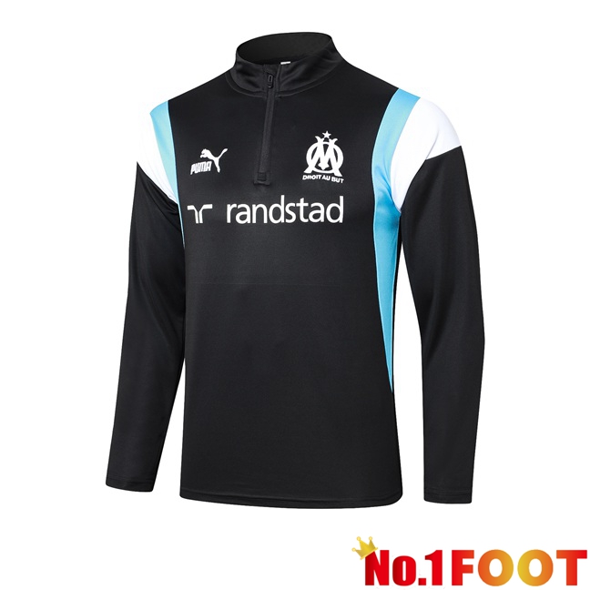 Marseille OM Training Sweatshirt Black 2023/2024