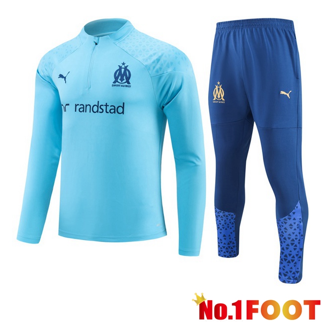 Marseille OM Training Tracksuit Suit Blue 2023/2024