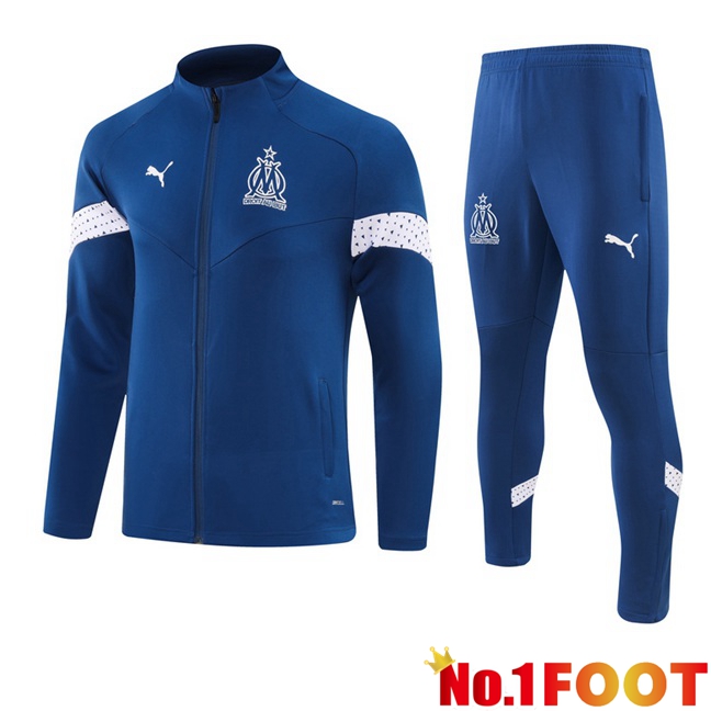 Marseille OM Training Jacket Suit Royal Blue 2023/2024