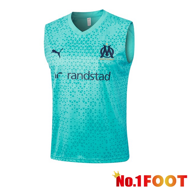 Marseille OM Soccer Vest Blue 2023/2024