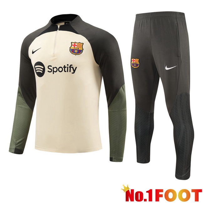 FC Barcelona Training Tracksuit Suit Yellow Green 2023/2024