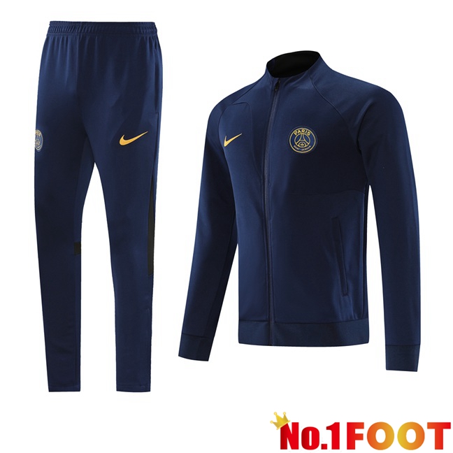 Paris PSG Training Jacket Suit Royal Blue 2023/2024