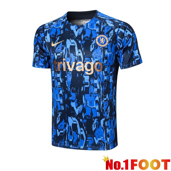 FC Chelsea Training T Shirt Blue 2023/2024