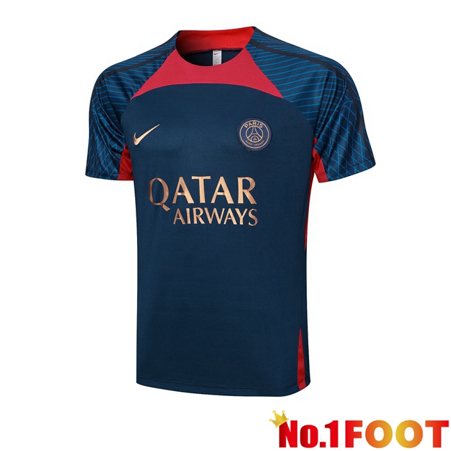 Paris PSG Training T Shirt Royal Blue 2023/2024