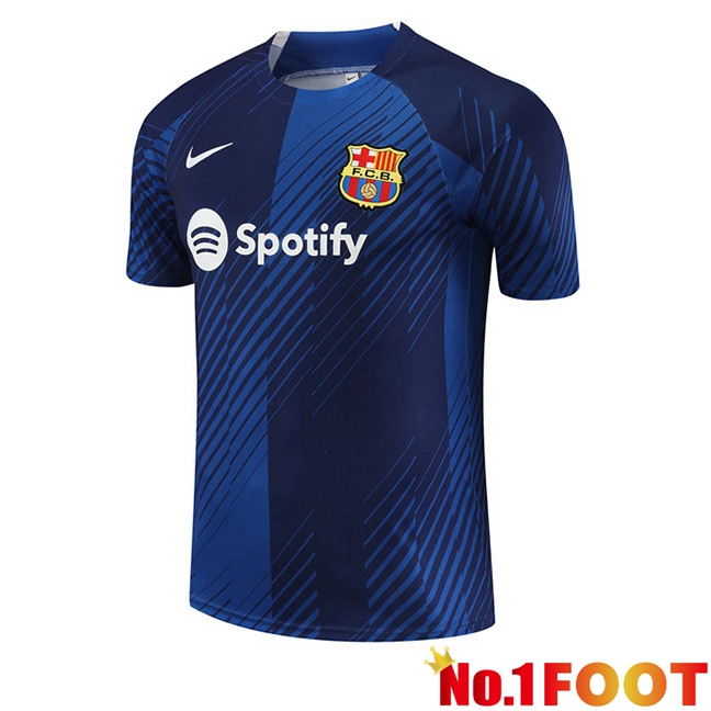 FC Barcelona Training T Shirt Blue 2023/2024