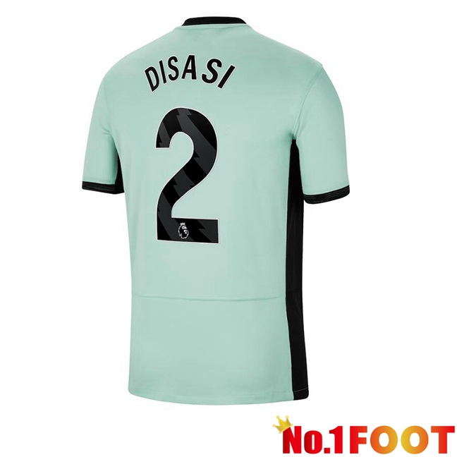 FC Chelsea (Disasi 2) Soccer Jersey Third Green 2023/2024