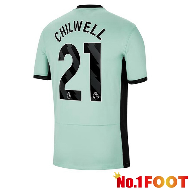 FC Chelsea (Chilwell 21) Soccer Jersey Third Green 2023/2024