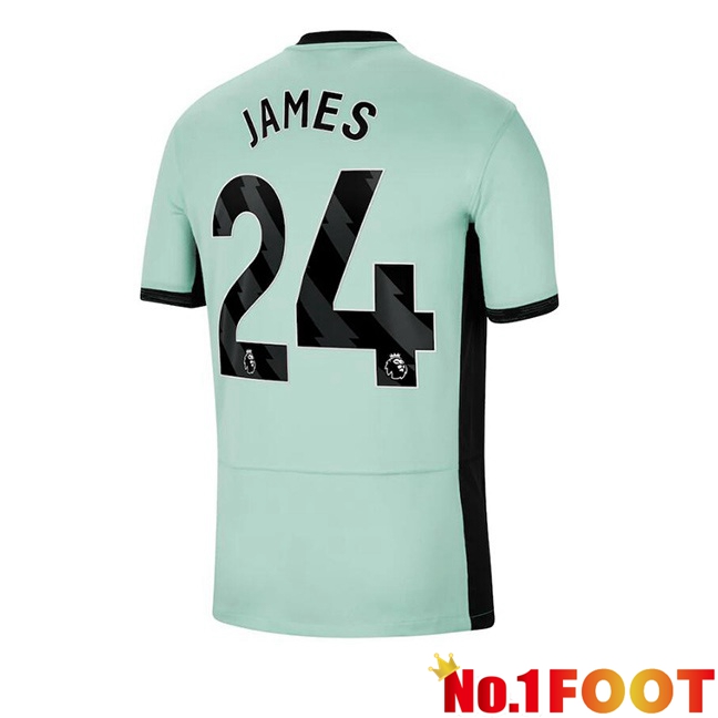 FC Chelsea (James 24) Soccer Jersey Third Green 2023/2024