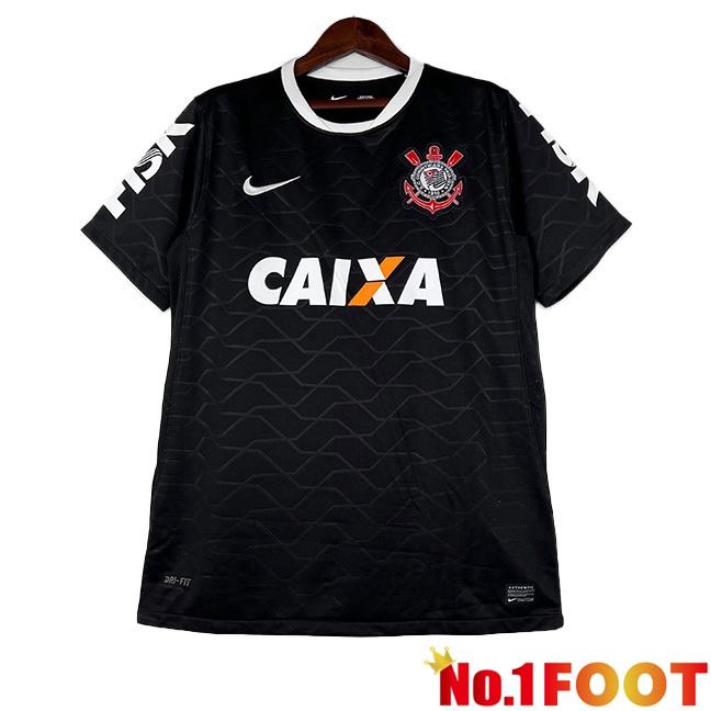 Corinthians Retro Soccer Jersey Away Black 2008