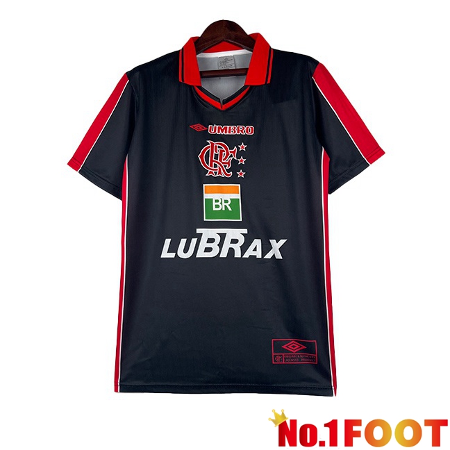 Flamengo Retro Soccer Jersey Third Black 1999