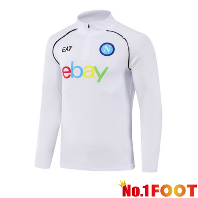 SSC Napoli Training Sweatshirt White 2023/2024