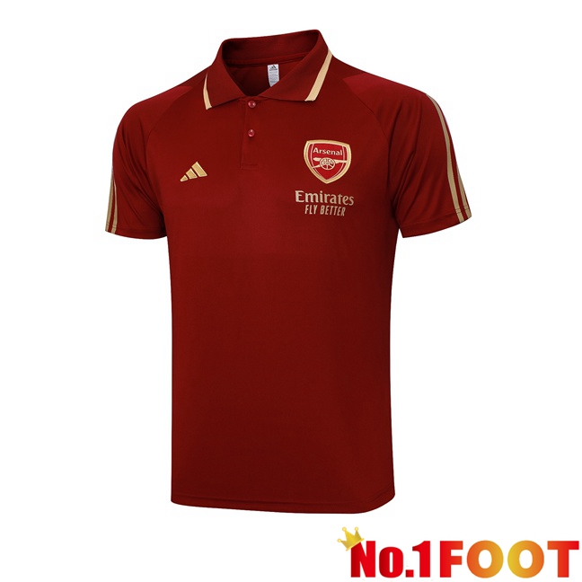 Arsenal Soccer Polo Red 2023/2024