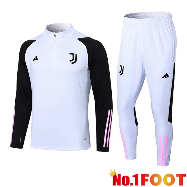 Juventus Training Tracksuit Suit White 2023/2024