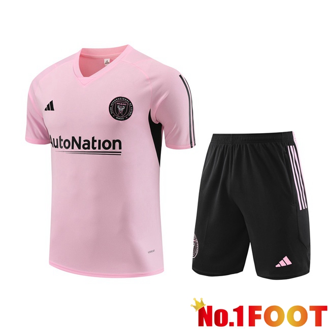 Inter Miami CF Training T Shirt + Shorts Pink 2023/2024