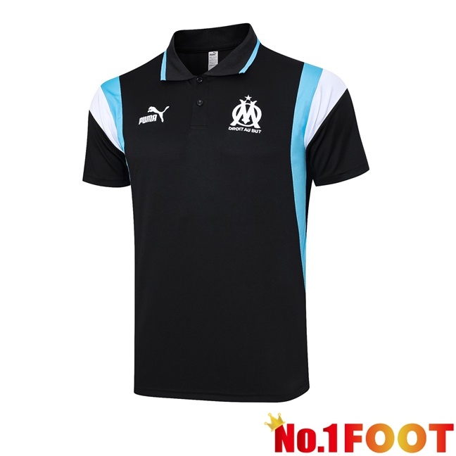 Marseille OM Soccer Polo Black 2023/2024