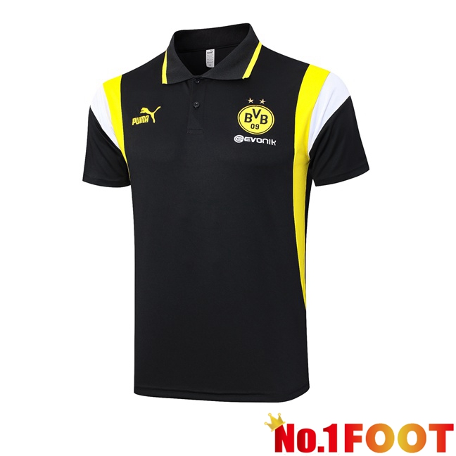 Dortmund BVB Soccer Polo Black 2023/2024