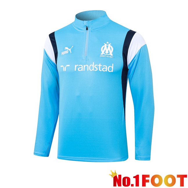 Marseille OM Training Sweatshirt Blue 2023/2024