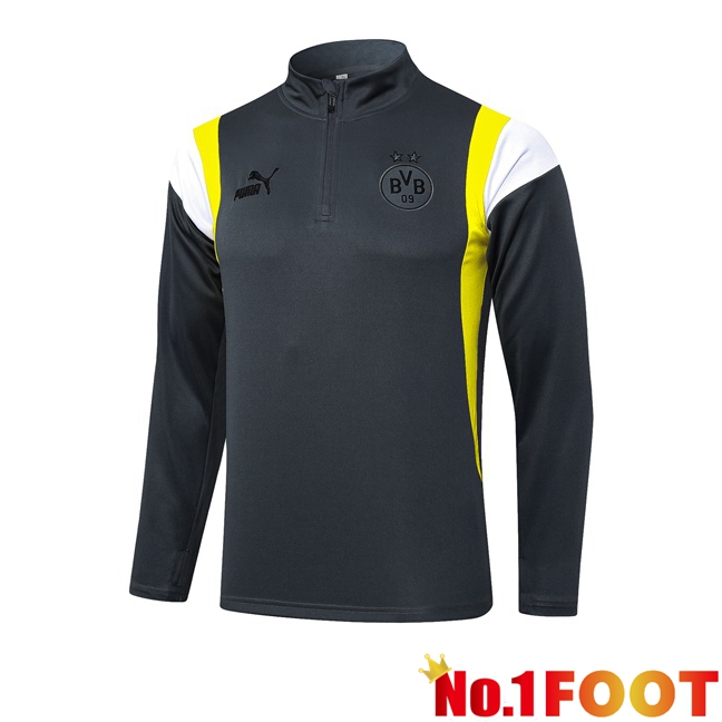 Dortmund BVB Training Sweatshirt Grey 2023/2024