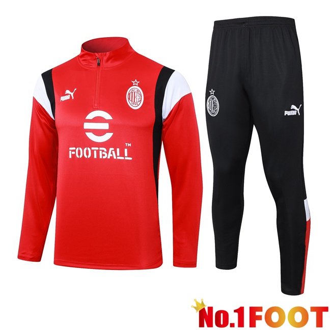 AC Milan Training Tracksuit Suit Red 2023/2024