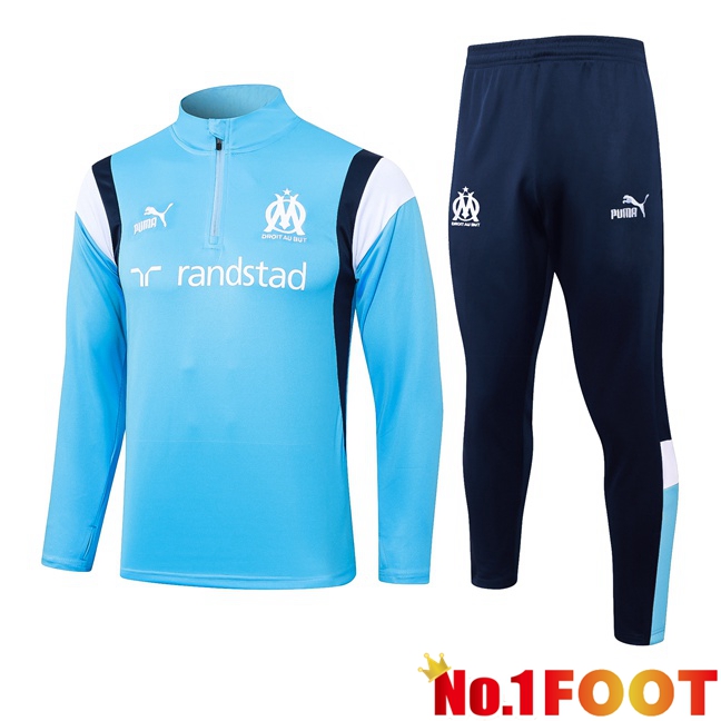 Marseille OM Training Tracksuit Suit Blue 2023/2024