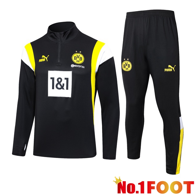 Dortmund BVB Training Tracksuit Suit Black 2023/2024