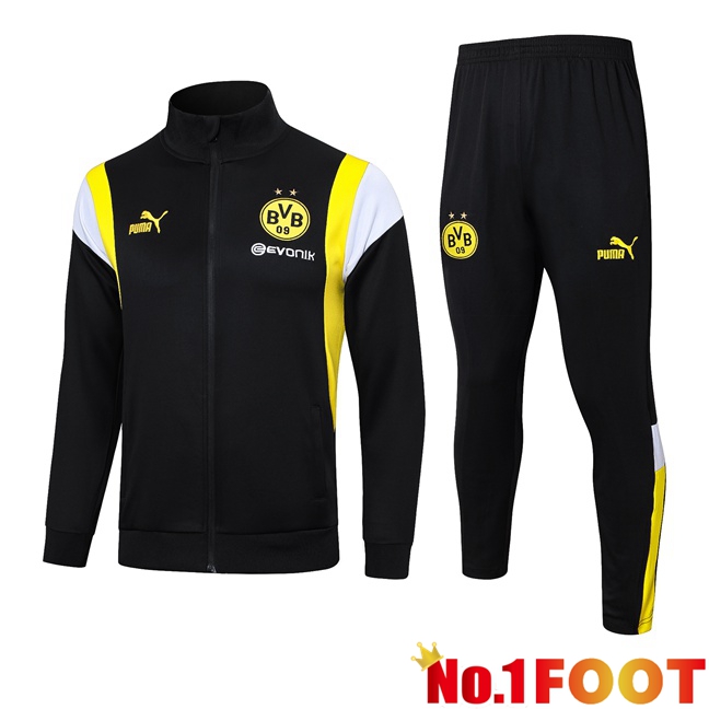 Dortmund BVB Training Jacket Suit Black 2023/2024