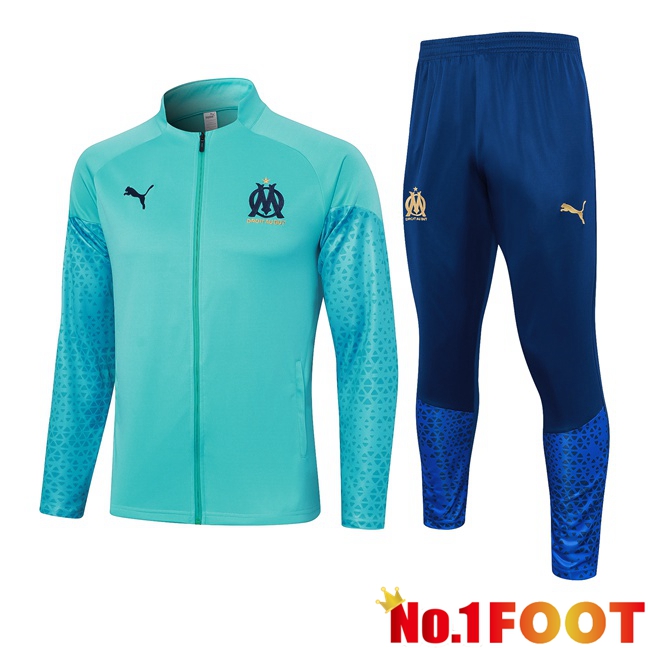 Marseille OM Training Jacket Suit Blue 2023/2024