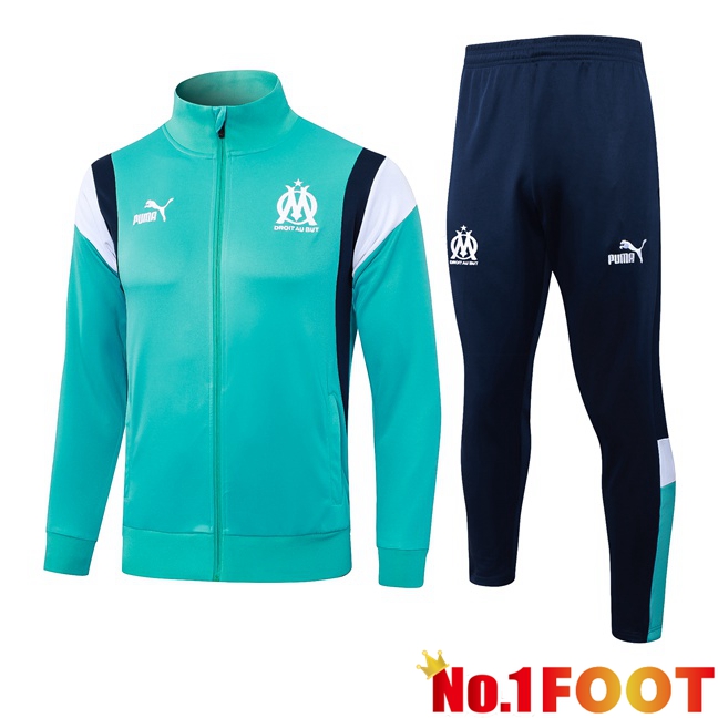 Marseille OM Training Jacket Suit Blue 2023/2024