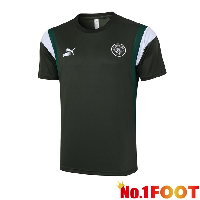 Manchester City Training T Shirt Green 2023/2024