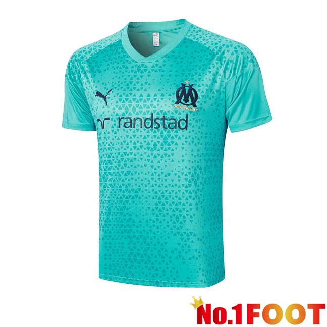 Marseille OM Training T Shirt Blue 2023/2024