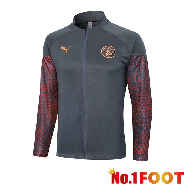 Manchester City Training Jacket Grey 2023/2024