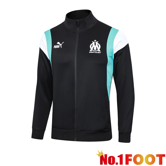 Marseille OM Training Jacket Black 2023/2024