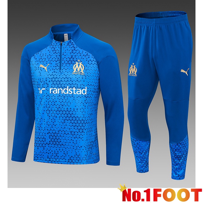 Marseille OM Kids Training Tracksuit SuitBlue 2023/2024