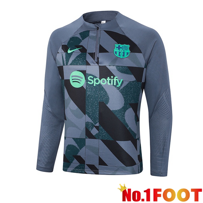 FC Barcelona Training Sweatshirt Grey 2023/2024