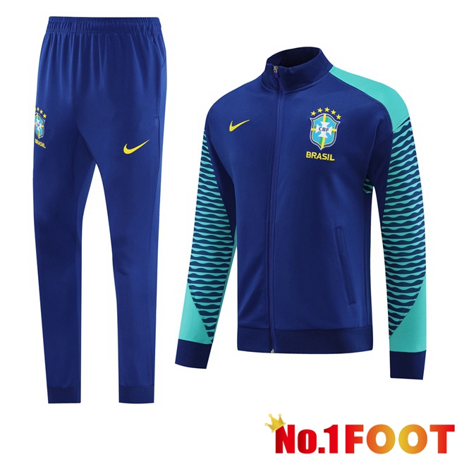 Brazil Training Jacket Suit Blue 2023/2024