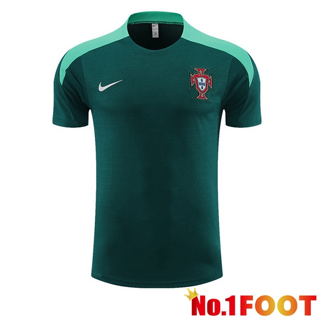 Portugal Training T Shirt Green 2023/2024