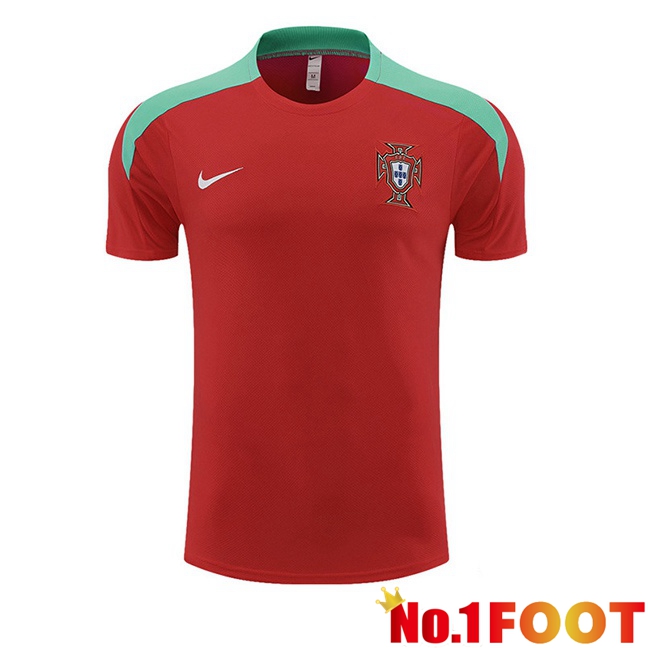 Portugal Training T Shirt Red 2023/2024