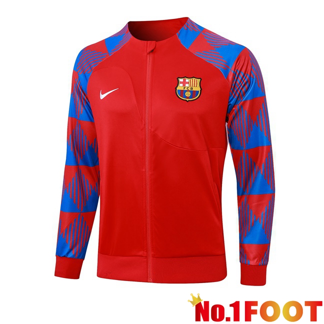 FC Barcelona Training Jacket Red Blue 2023/2024