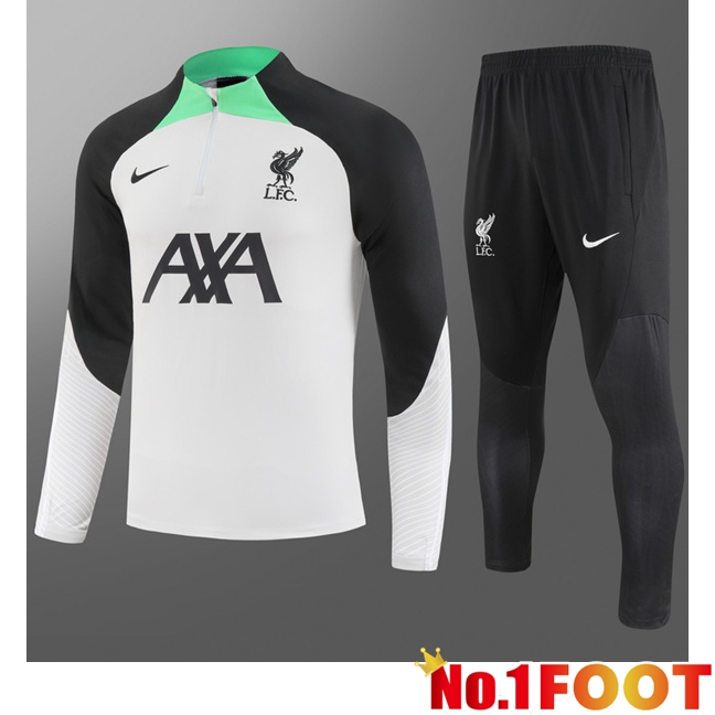 FC Liverpool Kids Training Tracksuit SuitWhite 2023/2024