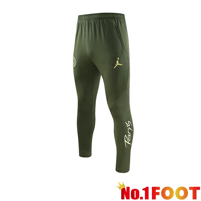 JORDAN Paris PSG Training Pants Green 2023/2024