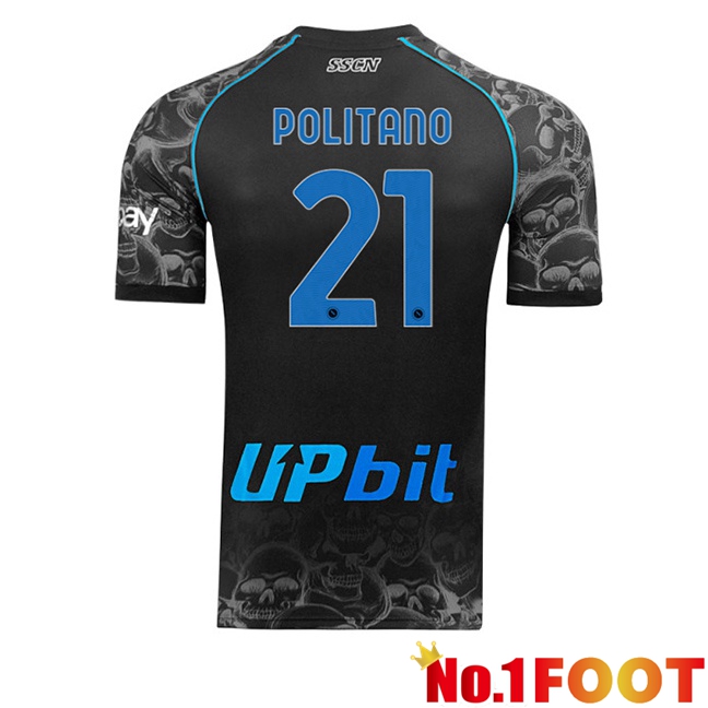 SSC Napoli (Matteo Politano 21) Halloween Black 2023/2024