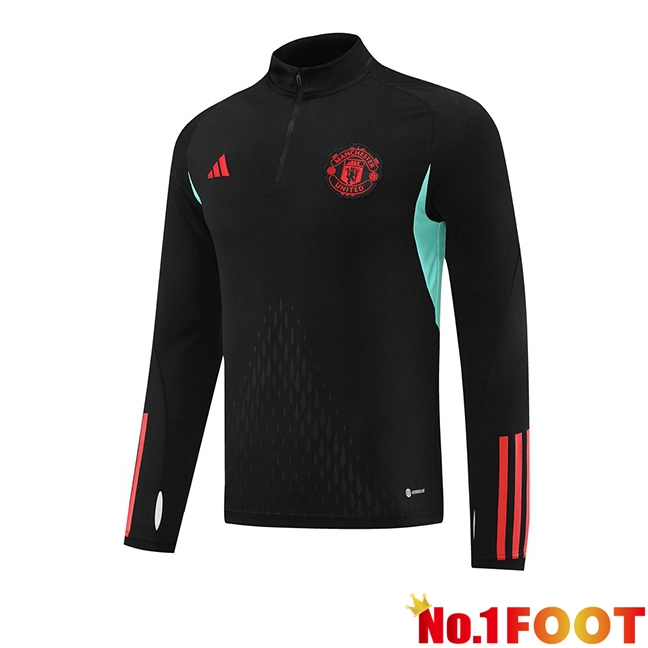 Manchester United Training Sweatshirt Black 2023/2024