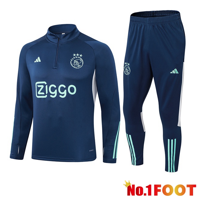 AFC Ajax Blue Training Tracksuit Suit Royal 2023/2024