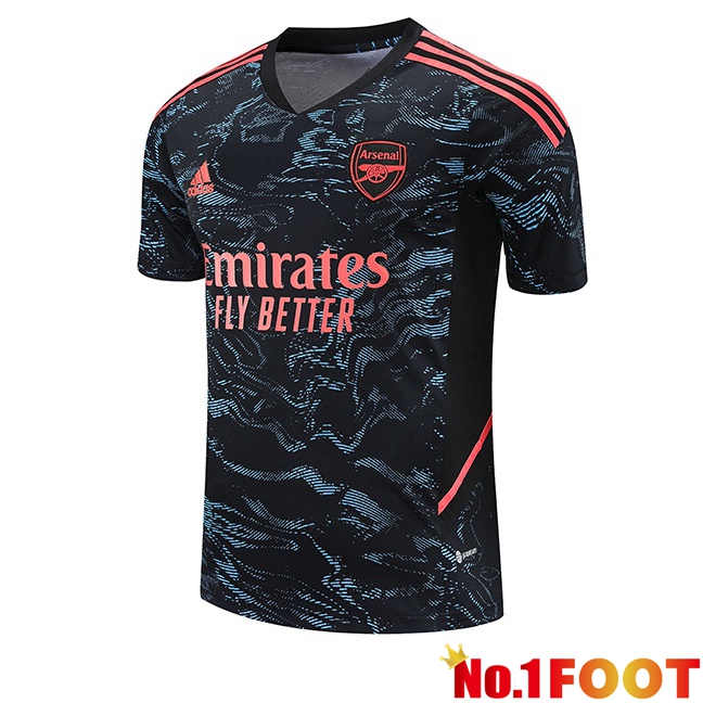 Arsenal Training T Shirt Black 2023/2024