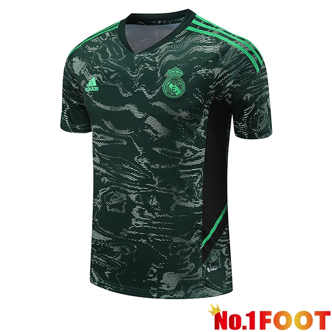 Real Madrid Training T Shirt Green 2023/2024